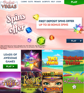 Pocket Vegas - Best online Slots